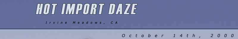 Hot Import Daze