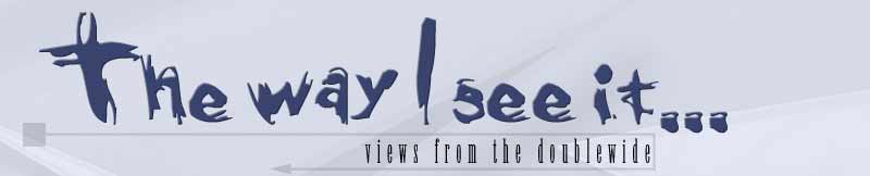 The way I see it.....