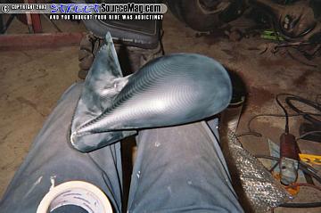 Project Z - Flamed Carbon fiber morrors/wing tips