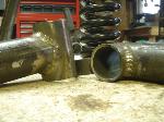 cylinder mounts, that get welded to frame