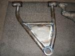 Tubular upper and lower control arms to lay 20's built in house with 1 1/4" 1/4 wall DOM tube