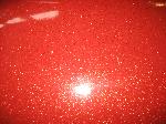 Gangsta Red Glitter Vinyl