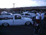 AT ITS DEBUTE AT A LOCAL CRUISE NITE HELD BY SIMPLY CHOICE.