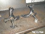 S10 spindle for rear steer and big brakes