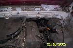 old stock motor bay> damn that thing is dirty!
