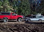 both my trucks. stock height is for pussys