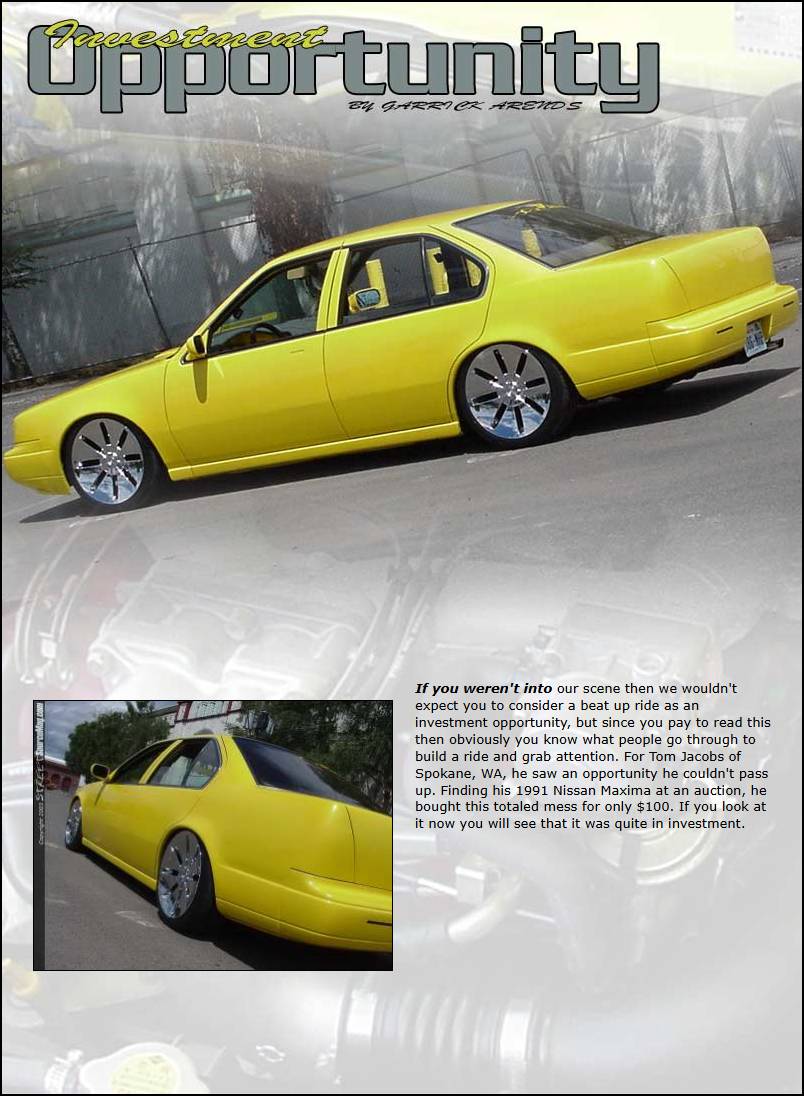 Investment Opportunity