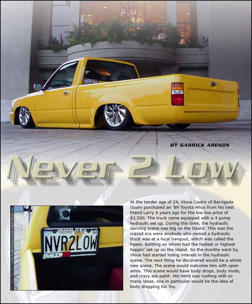 Never 2 Low